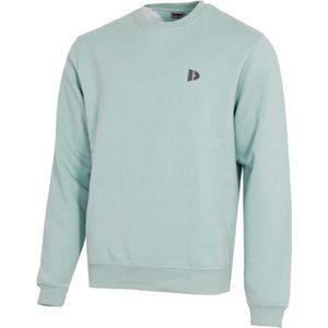 Donnay - Fleece Sweater ronde hals (Dean) - Sporttrui - Heren - Sage Green (099)