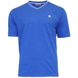 Donnay - Jason - T-shirt - Charcoal/Royal Blue - 2-Pack - V-hals - Heren