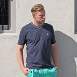 Donnay - Jason - T-shirt - Zwart - 100% Katoen