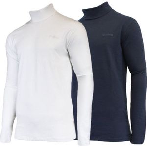 Campri - Skipully - Heren - White/Navy - 2-Pack