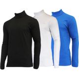 Campri - Skipully - Heren - Zwart/Wit/Blauw - 3-Pack