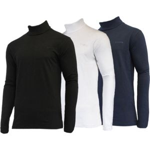 Campri Heren - Skipully - 3-Pack - Zwart/Wit/Navy