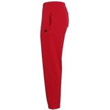 2-Pack Donnay - Joggingbroek rechte pijp (Wess) - Sportbroek - Heren - Black/Berry Red (463)