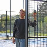 2-Pack Donnay - Fleece sweater ronde hals (Dean) - Sporttrui - Heren - Charcoal-marl/Navy (1397)