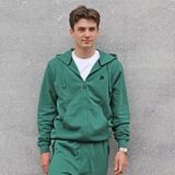 Donnay - Bruce - Sweatvest - Forest Green - 65% Polyester, 35% Katoen