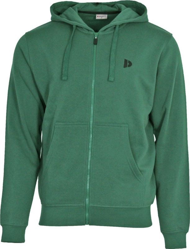 Donnay - Bruce - Sweatvest - Forest Green - 65% Polyester, 35% Katoen