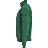 Donnay - Fleece sweater met ¼ Zip rits (Thijs) - Sporttrui - Heren - Forrest green (236) - maat S