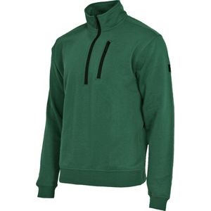 Donnay Donnay Heren - Sweater met 1/4 rits Thijs - Bosgroen