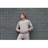 Donnay - Bryan - Sportvest - Silver-marl/Berry Red