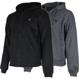 Donnay - Bruce - Sweatvest - Charcoal marl/Black - 2-Pack