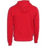 2-Pack Donnay - Sweatvest met capuchon (Bruce) - Sportvest - Heren - Charcoal-marl/Berry red (298)