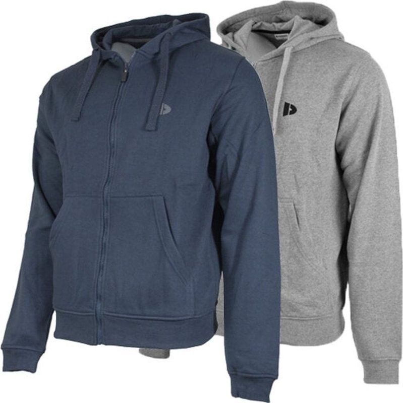 Donnay - Bruce - Sweatvest - Navy/Silver-marl - Heren - 2-Pack