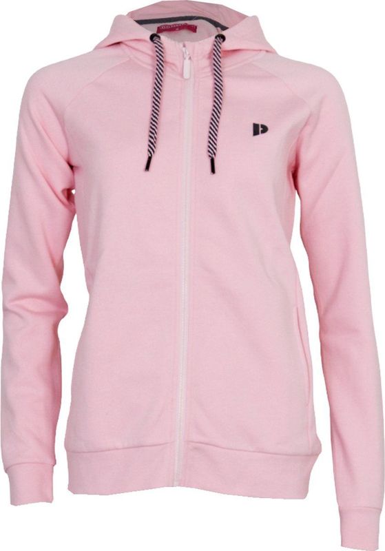 Donnay - Sweatvest met capuchon (Anna) - Sporttrui - Dames - Shadow Pink (545) - maat S
