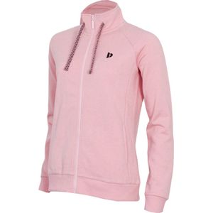 Donnay - Amber - Sporttrui - Dames - Shadow Pink - Opstaande Kraag