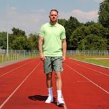 Donnay - Polo Noah - Sportpolo - Heren - Black/Navy/Lemon green