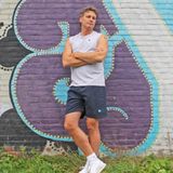 Donnay - 2-Pack - Sport/Zwemshort - Navy/Aruba blue