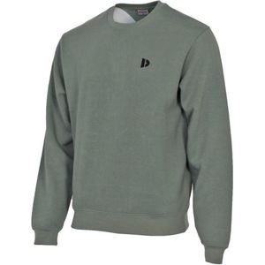 Donnay - Fleece Sweater ronde hals (Dean) - Sporttrui - Heren - Jungle Green (336)