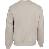 Donnay - Dean - Fleece Sweater - Sand - Ronde Hals - Heren