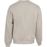 Donnay - Dean - Fleece Sweater - Sand - Ronde Hals - Heren