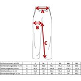 2-Pack Donnay - Joggingbroek rechte pijp (Wess) - Sportbroek - Heren - Charcoal-marl/Burgundy (631)