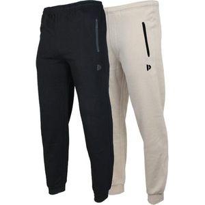 Donnay - Joggingbroek - Zwart - Katoen - 2-Pack