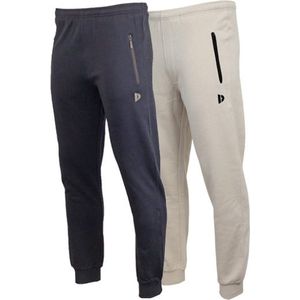 Donnay - Joggingbroek - Zwart - Katoen - 2-Pack