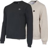 Donnay - Dean - Fleece Sweater - Zwart - 2-Pack