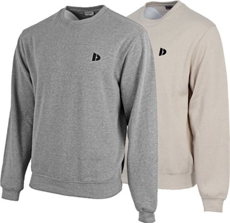 Donnay - Dean - Sweater - Diversen Kleuren - 65% Polyester / 35% Katoen