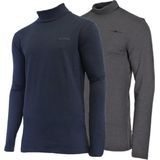 Campri - Skipully - Charcoal-marl/Navy - Wintersportpully - Heren