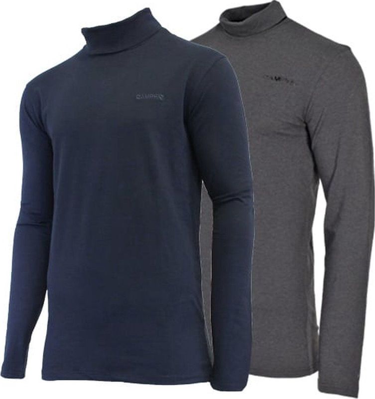 Campri - Skipully - Charcoal-marl/Navy - Wintersportpully - Heren