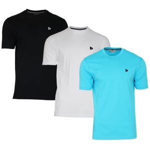 Donnay - T-shirt Vince - Sportshirt - Zwart