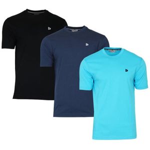 Donnay - T-shirt Vince - Sportshirt - Wit - 100% Katoen