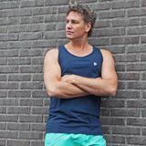 4-Pack Donnay Muscle shirt (589006) - Tanktop - Heren - Navy (010)