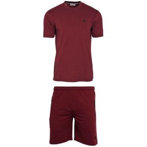 Donnay - Zomerset Prince - T-shirt en Short - Burgundy