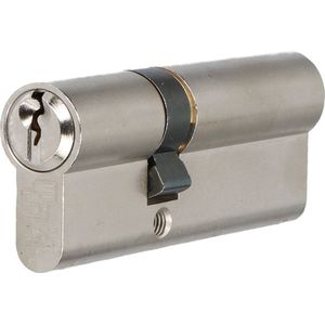 S2 veiligheidscilinder S6 30/70 SKG 2, dubbele profielcilinder (verschillend sluitend)