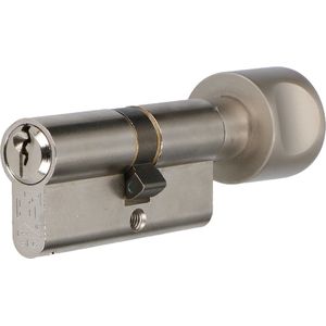 S2 set veiligheidscilinders S6 K35/40 SKG 2, knopcilinders (set van 2 stuks, gelijksluitend)