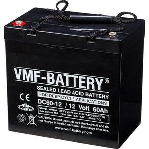 VMF DC60-12 AGM Deep Cycle accu (12V, 60 Ah, T11 terminal)