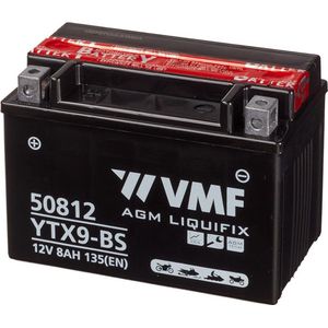 Varta - AGM Accu - 12V - Koudstartstroom 135A - Poolvolgorde 1