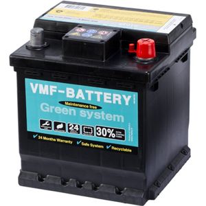 VMF - Calcium SMF - 12V - 40Ah - Onderhoudsvrije Auto Accu - Vermogen en Zelfontlading