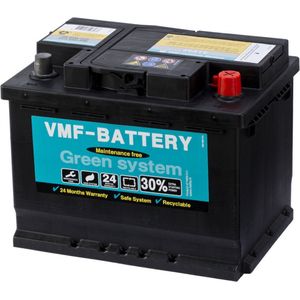 VMF - Calcium Accu - Onderhoudsvrij - 12V - 62Ah - Geschikt Voor Oudere Voertuigen