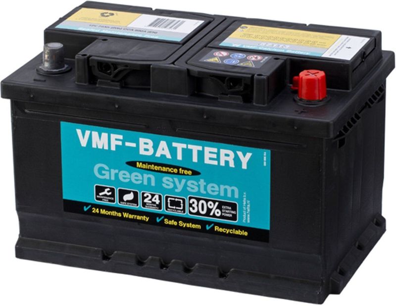 VMF accu 12v 60ah 540A
