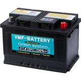 VMF - Calcium Accu - Onderhoudsvrij - 12V - 74Ah - Met Status Indicator