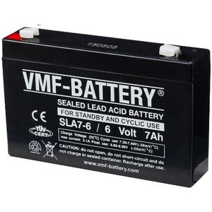 VMF - SLA7-6 - AGM Accu - 6 Volt - 7 Ah - Onderhoudsvrij