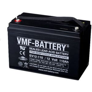 VMF - EV12-110 - AGM Accu - 12 Volt - 110 Ah - Geschikt voor Cyclische Ontlading