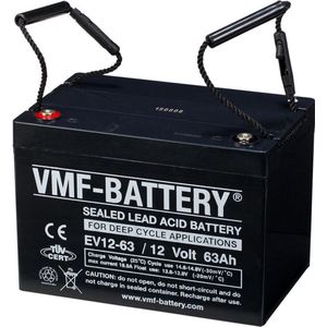 VMF - EV12-63 - AGM Deep Cycle Accu - 12V - 63 Ah - T11 Terminal