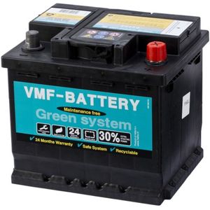 VMF - Calcium Accu - 12V - Onderhoudsvrij - Geschikt Voor Oudere Voertuigen