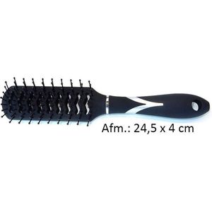 Rojafit Professionele Tunnel Föhnborstel - 24,5 cm - Zwart