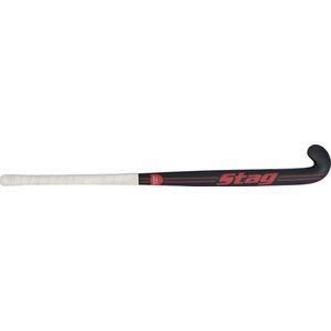 Pro Range 10.000 Hockeystick - XL-Bow - 100% Carbon - Senior - Zwart/Rood - 36,5 Inch - 36,5 Inch