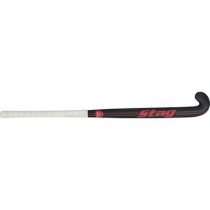 Pro Range 10.000 Hockeystick - XL-Bow - 100% Carbon - Senior - Zwart/Rood - 37,5 Inch - 37,5 Inch