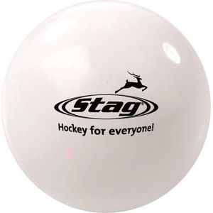 Stag Pro Hockeybal - Blister - Wit